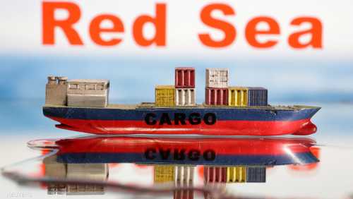 الشحن البحري في البحر الأحمر