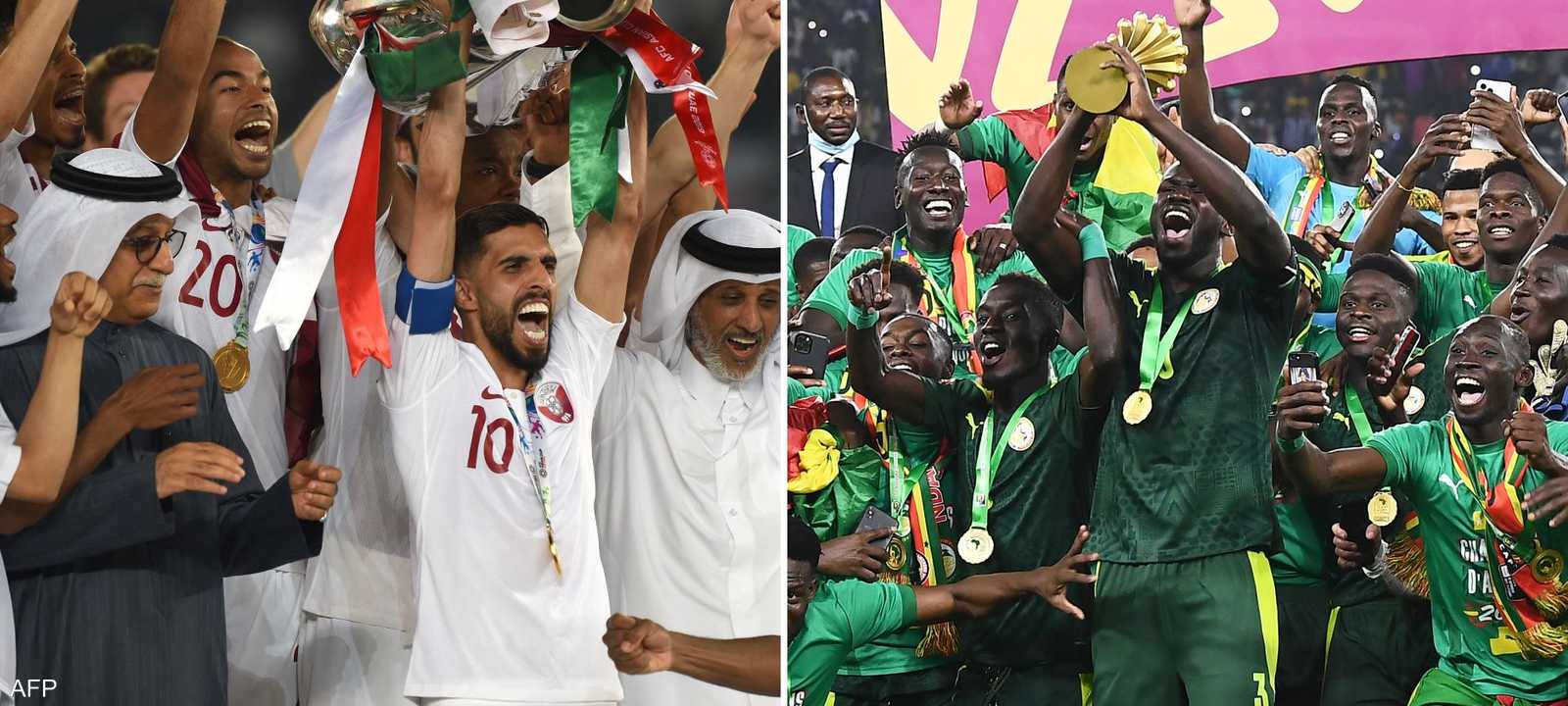 بطولتا آسيا وإفريقيا في نفس التوقيت