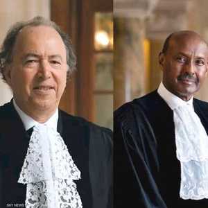 القضاة الثلاثة.. من اليمين: يوسف وبنونة وسلام