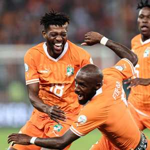 أحرز سيكو فوفانا الهدف الأول لكوت ديفوار في الدقيقة 4