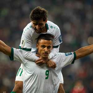 مهاجم منتخب العراق علي الحمادي