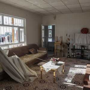 من القصف الإيراني على مدينة أربيل شمالي العراق