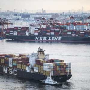 سفينة لشركة "إن.واي.كيه" اليابانية