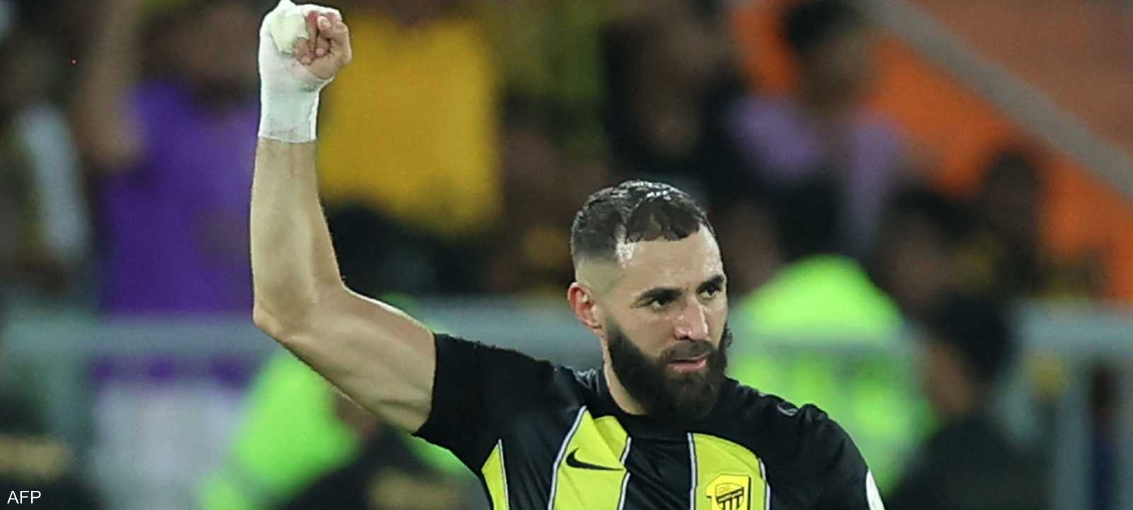 كريم بنزيمة لاعب الاتحاد السعودي