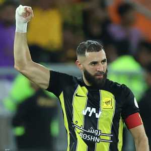 كريم بنزيمة لاعب الاتحاد السعودي