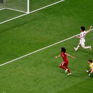 عفيف سجل هدف المباراة الوحيد