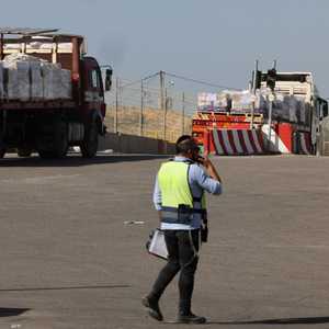 أرشيفية لمعبر كرم أبو سالم