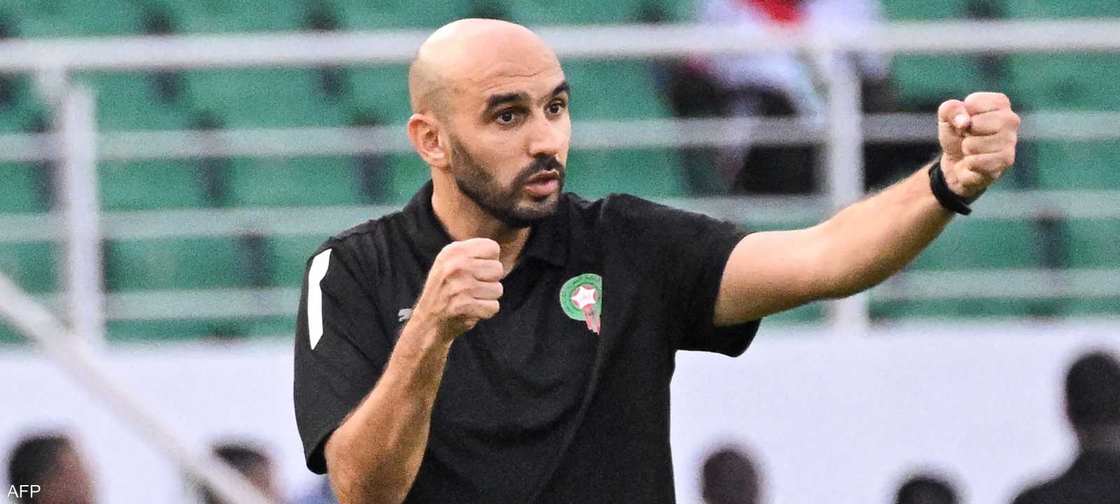 مدرب منتخب المغرب وليد الركراكي