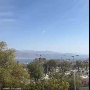 الجيش الإسرائيلي أطلق صاروخا لاعتراض تهديد جوي