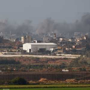 تصاعد الدخان من قطاع غزة جرّاء القصف الإسرائيلي.. أرشيفية