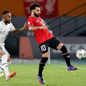 من مباراة مصر وغانا