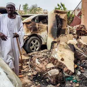 تسببت المعارك بدمار كبير في الخرطوم