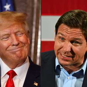 أرشيفية لترامب وديسانتيس