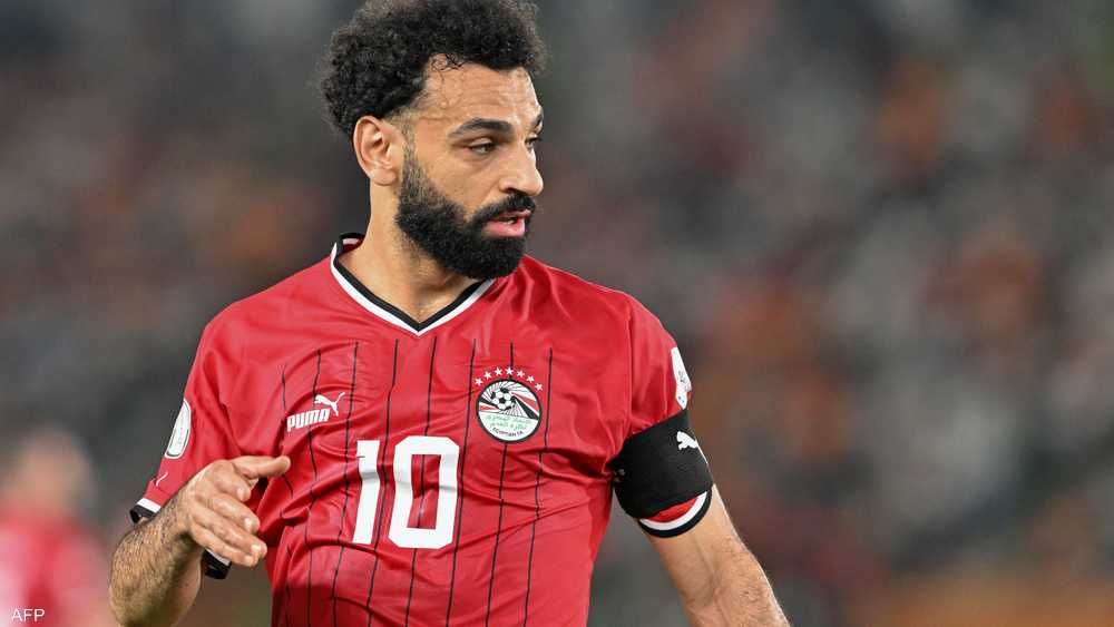 قائد منتخب مصر محمد صلاح