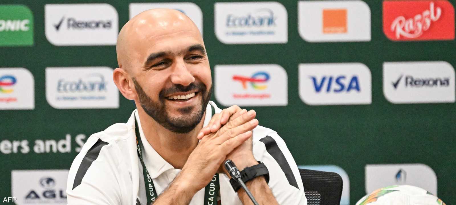 مدرب المنتخب المغربي وليد الركراكي