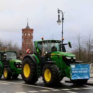احتجاجات المزارعين في برلين