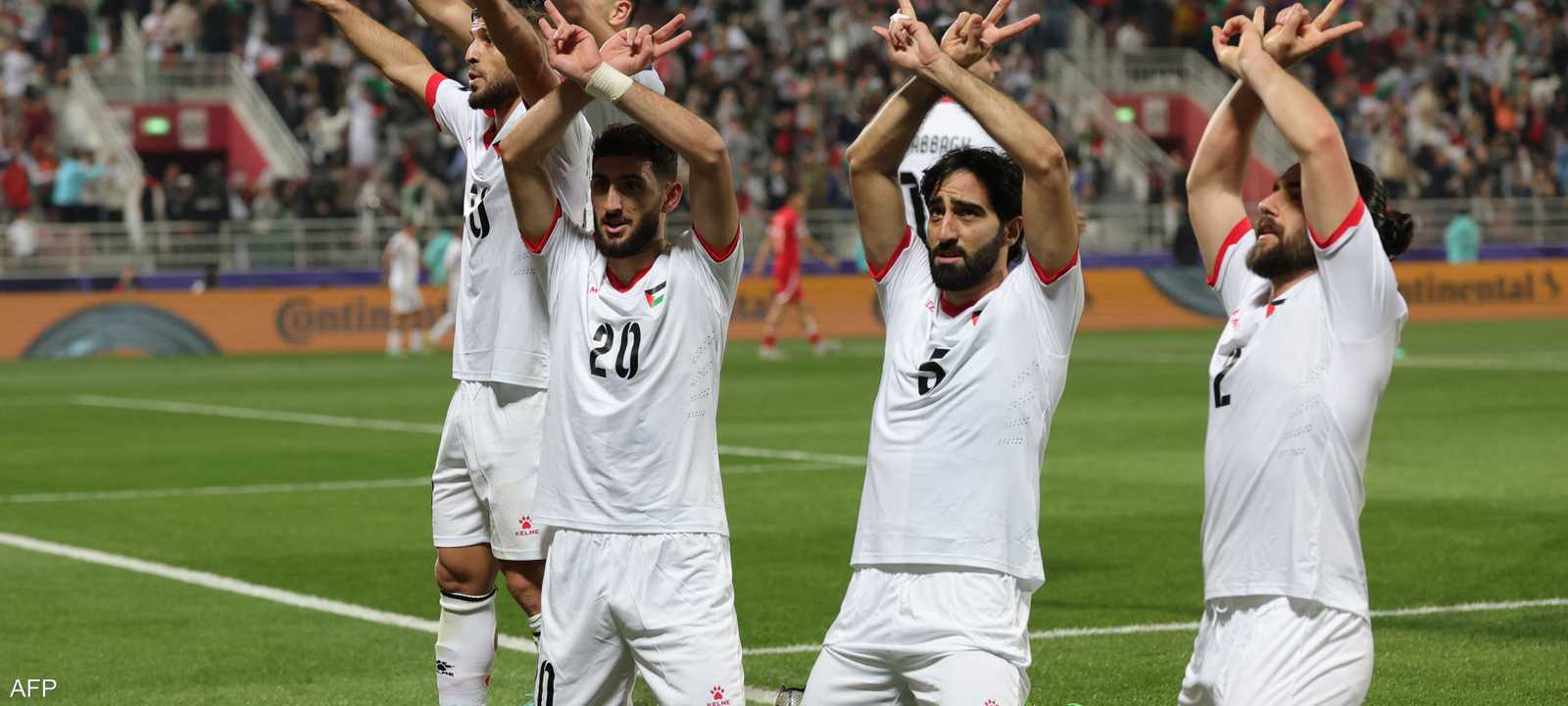 منتخب فلسطين تأهل إلى دور الـ16