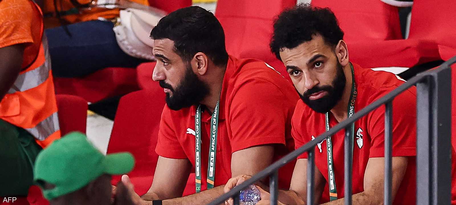 محمد صلاح غادر منتخب مصر مصابا