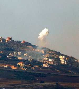 قصف إسرائيلي على جنوب لبنان - أرشيفية