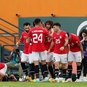 من مباراة مصر وموزمبيق