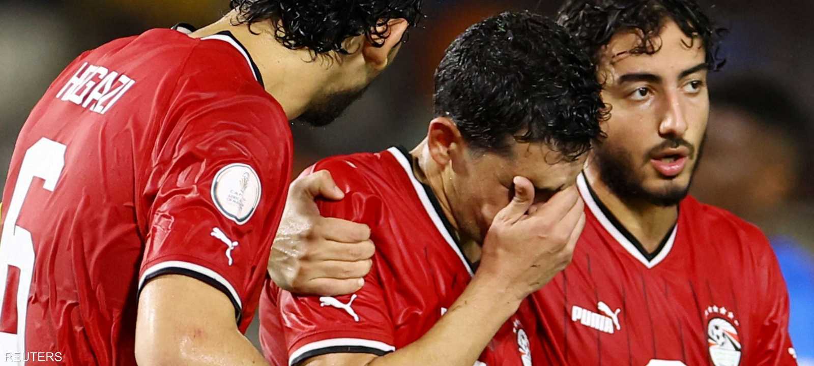 خيبة أمل كبيرة على لاعبي منتخب مصر