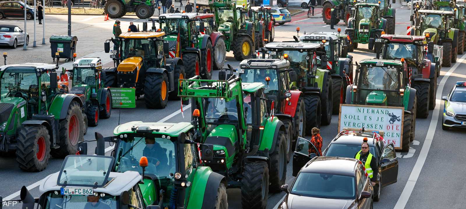 احتجاجات المزارعين في ألمانيا