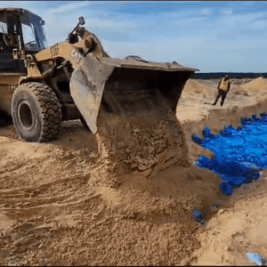 مقبرة جماعية في غزة (أرشيفيية)