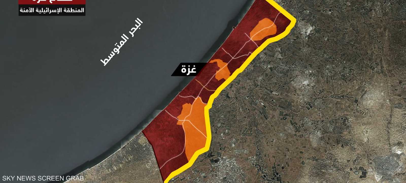تقارير: إسرائيل تشرع في بناء المنطقة العازلة في قطاع غزة