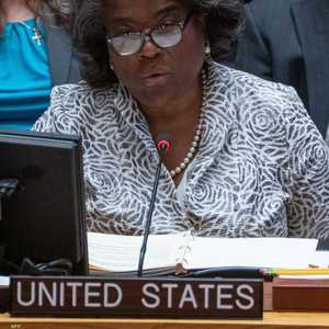 سفيرة أميركا لدى الأمم المتحدة ليندا توماس غرينفيلد (أرشيف)