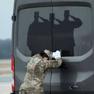 رفات الجنود الأميركيين الذي قضوا في هجوم الأردن