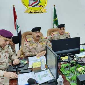 صورة أرشيفية لقيادات في الجيش العراقي
