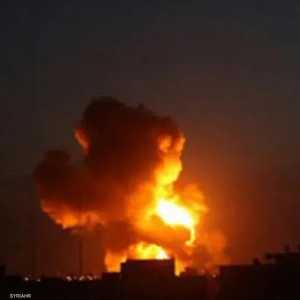 طالت الضربات موقعا للميليشيات في بلدة عياش بدير الزور