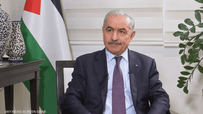 رئيس الوزراء الفلسطيني خلال مقابلة سكاي نيوز عربية