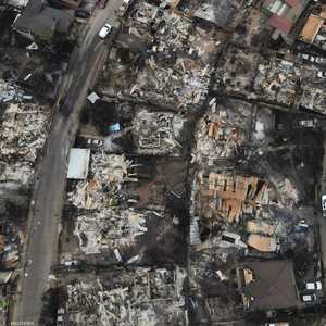 دمار واسع بسبب الحرائق