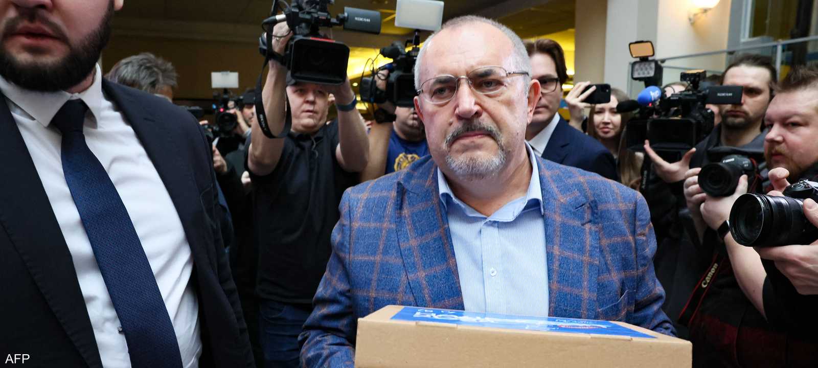 المرشح الرئاسي بوريس ناديجدين