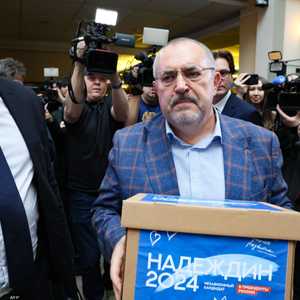المرشح الرئاسي بوريس ناديجدين