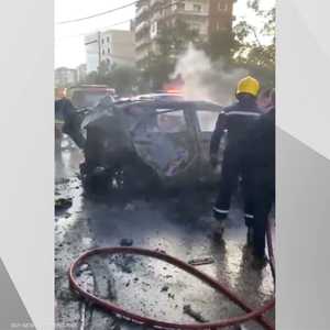 استهداف سيارة في النبطية جنوبي لبنان بـ "طائرة مسيرة"