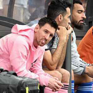 ميسي ظل على مقاعد البدلاء خلال المباراة في هونغ كونغ