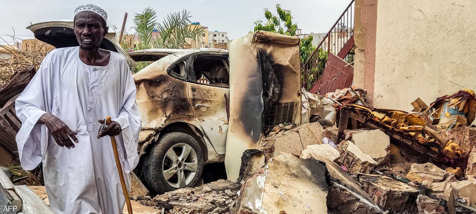 تسببت الحرب في السودان بدمار هائل