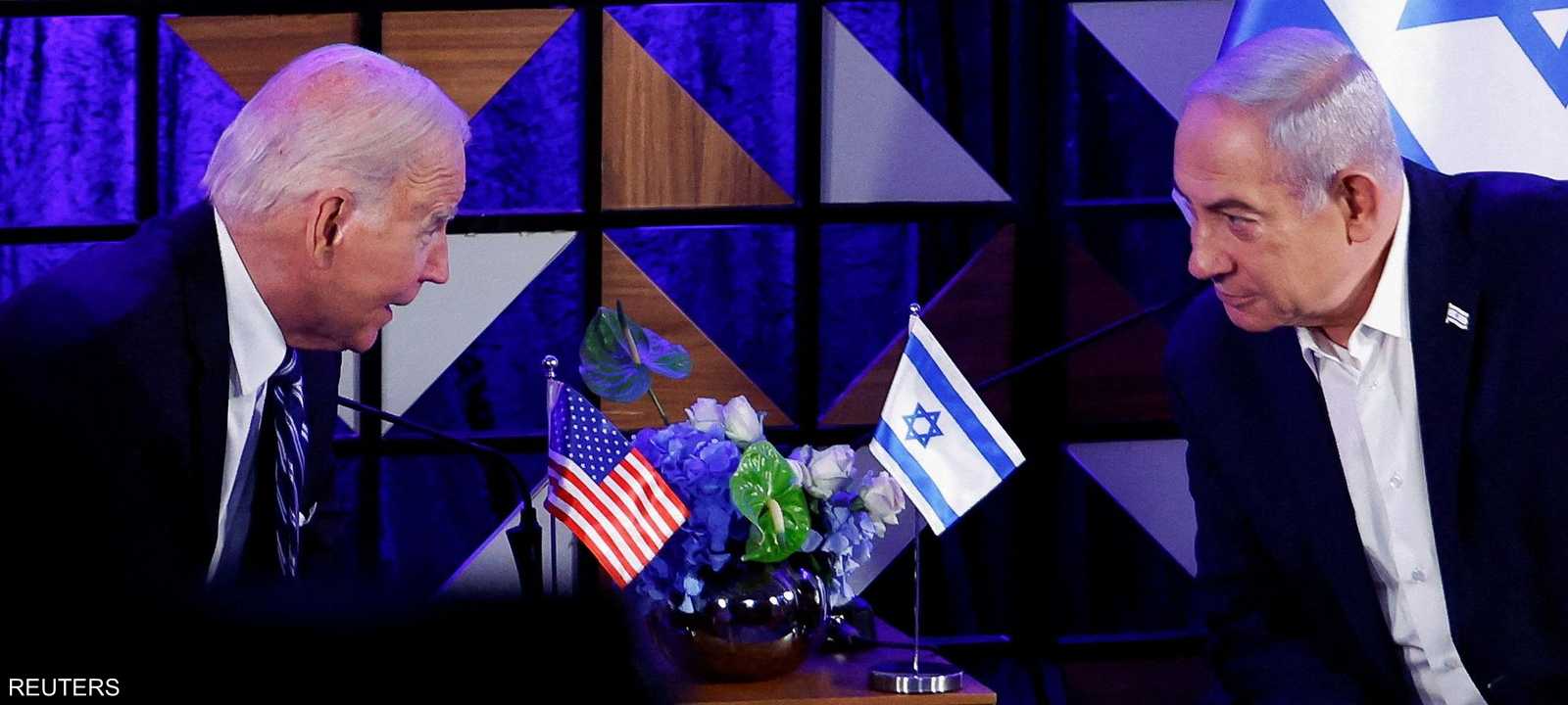 أرشيفية لبايدن ونتنياهو