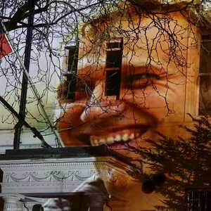صورة لنافالني على واجهة السفارة الروسية في لندن