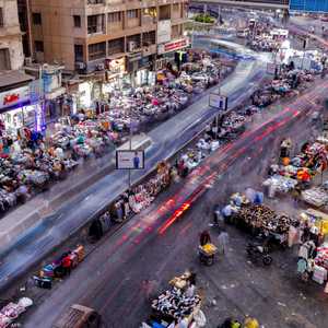 جانب من سوق العتبة بالقاهرة