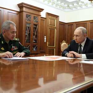 بوتين، خلال اجتماع مع وزير الدفاع سيرغي شويغو