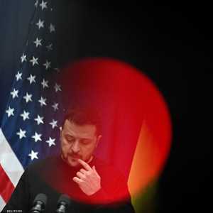 زيلينسكي خلال حضوره مؤتمر الأمن في ميونيخ