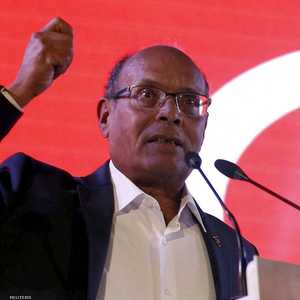 منصف المرزوقي الرئيس الأسبق لتونس