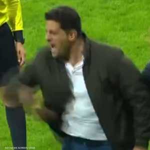 غضب كبير لمدرب القاسم حميد نعيم