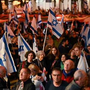 تظاهرة ضخمة في تل أبيب ضد حكومة نتنياهو