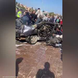 قصف إسرائيلي يستهدف سيارة قرب صور جنوبي لبنان