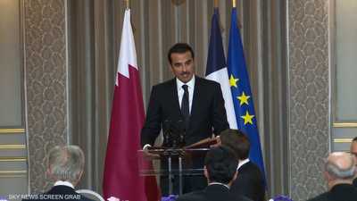 أمير قطر يطالب المجتمع الدولي بوضع حد لمعاناة الفلسطينيين