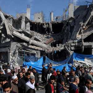 أرشيفية لقصف إسرائيلي على النصيرات في غزة